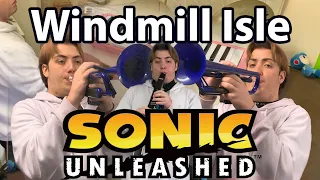 Windmill Isle Drums + EWI  + Trumpet + Melodica Cover (Sonic Unleashed)