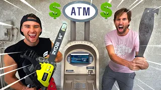 First to Break In The ATM Wins Money Inside! *$10,000?*