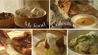 Living Vlog😋My food collection🍽Life and food in the forest compilation🧁- Autumn Edition-