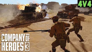 AT Boys Gone Wrong | 4v4 | Company of Heroes 3