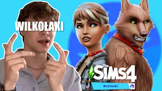 REAKCJA NA WILKOŁAKI DO SIMS 4😳(z kamerką)