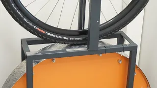 Schwalbe G-One Overland Super Ground SpeedGrip Rolling Resistance Test (spin up video)