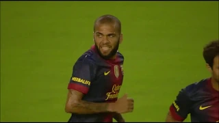 Dani Alves vs Manchester United (Friendly) HD 1080i (08/08/2012)