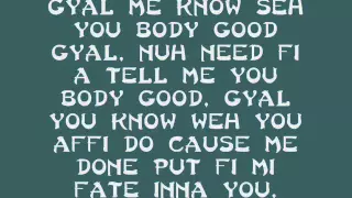 VYBZ KARTEL - NYMPHOMANIAC LYRICS