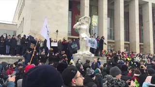 Митинг в Санкт-Петербурге, 31 января 2021 года.