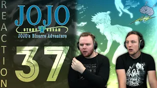 SOS Bros React - JoJo's Bizarre Adventure Part 6 Episode 37 - End of the World!