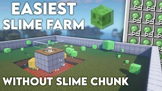 Minecraft: Slime Farm Very Easy to Build! | Minecraft Tutorial 1.19