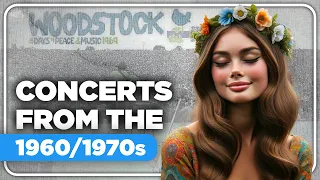 Concerts From The 60s & 70s You Forgot Were Awesome