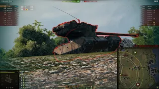 World of Tanks - PEERS vs K4E - T8 Stronghold