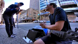 "You're better than Knopfler!" Rare praise from audience gets me through the busking day 9/10/19