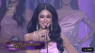 Nicole Borromeo Miss International Philippines FULL PERFORMANCE during the Bb. Pilipinas 2022