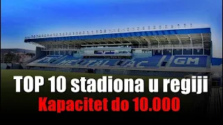 TOP 10 najljepših stadiona u regiji s kapacitetom do 10.000 gledatelja | EX-YU Stadiums