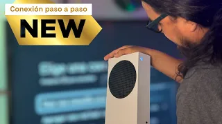 Cómo conectar desde cero un Xbox Series S nuevo ?