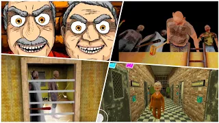 ESCAPE FROM HORROR - PART #5 | GRANNY CHAPTER 2 VS THE TWINS VS GRANDPA AND GRANNY 3