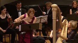 Mozart Concerto for Flute  Harp and Orchestra in C major, K 299 - complete - LIVE