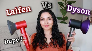 DYSON VS LAIFEN Hair Dryer Comparison Which One DO You NEED For Curly Hair ?