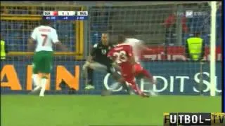 Switzerland - Bulgaria 3-1 Match Highlights 06.09.2011