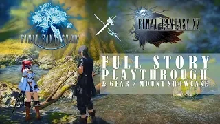 Final Fantasy XIV - FFXV Crossover Event (Full Story Gameplay + Showcase)