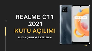 REALME C11 (2021) KUTU AÇILIMI & ÖN İNCELEME (UYGUN FİYATA ALINABİLECEK TELEFON)