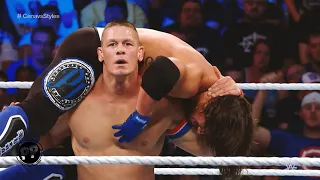 AJ Styles vs John Cena - Summerslam 2016 Highlights