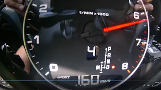 Porsche Panamera 4 3.6 300 HP 0-100 km/h acceleration