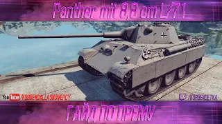 КАК ИГРАТЬ НА Panther 8,8 (ГАЙДЫ ПО ПРЕМИУМ ТАНКАМ)