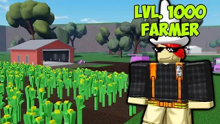 PRO Farmer Starts A New Farm in Farming and Friends (Roblox)