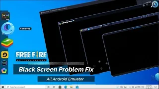 Free Fire Black Screen Problem Fix in All Android Emulator