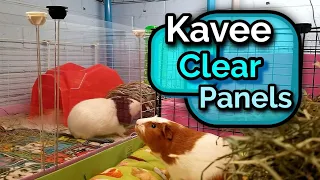 Kavee Clear C&C Panels for Guinea Pigs!