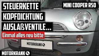 Zylinderkopfdichtung, Auslassventile und Steuerkette ersetzen - MINI COOPER R50 (R52 R53)