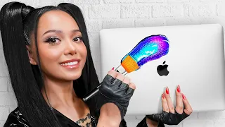 I Surprised Bella Poarch With 20 Custom Macbooks!