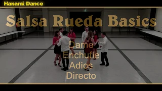 Salsa Rueda Basics - Dame, Enchufle, Adios, Directo - Hanami Dance - Kristof Zsolt