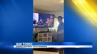 Kolohe Kai reacts to Iam Tongi's live performance of his 2009 hit 'Cool Down'