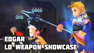 【DFFOO】Edgar LD Weapon Showcase