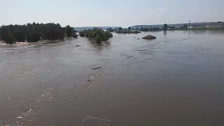 Наводнение в Иркутской области, Тулун.