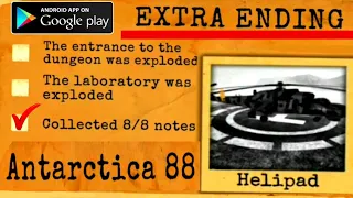 [EXTRA ENDING] ANTARCTICA 88 | Gameplay - Walkthrough | Horror Action Game [Android - iOS] Survival