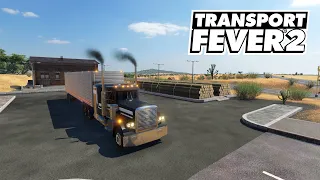 Transport Fever 2 - Эффективный маршрут! #16