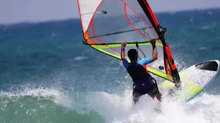 Israel, Bat Galim, Summer wave riding