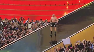 Brock Lesnar entrance WrestleMania 39