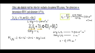 Obliczenia stechiometryczne Zadanie 6