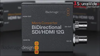 Blackmagic Design Micro Converters | The World’s Smallest USB Powered Broadcast Converters