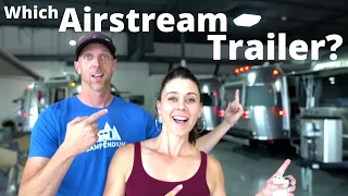 Walkthrough of Entire 2020 Airstream Trailers Lineup by Full Time RV'ers