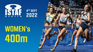 ISTAF 2022 Berlin | Women's 400m