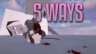 5 Ways To Kill PHIL in GoreBox!