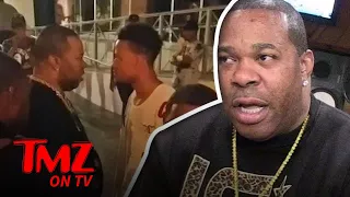 Busta Rhymes Loses It When A Fan Confronts Him! | TMZ TV