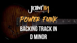 Power Funk Guitar Backing Track in D Minor