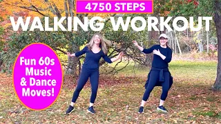 60s Walking Workout #3 with Easy Dance Moves (35 MIN)