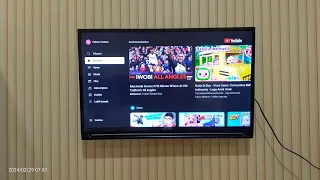 TV SHARP 32" GOOGLE TV Model AQUOS 2T-C32EG1L