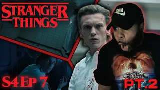 PT. 2 Stranger Things Season 4 'Chapter Seven: The Massacre at Hawkins Lab' REACTION!!