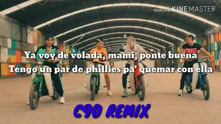 C90 remix (LETRA) ft (Bhavi - Neo Pistea - Trueno)